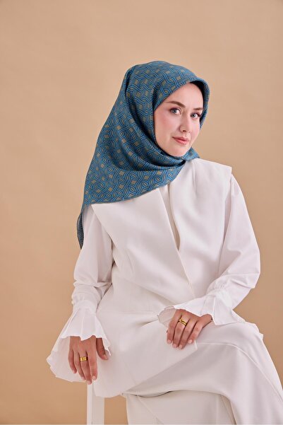 Silk Home وشاح حرير تويل - 11479-18 كاكي