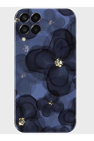 Activist Samsung Galaxy M33 Kılıf Baskılı Silikon Kapak - lacivert