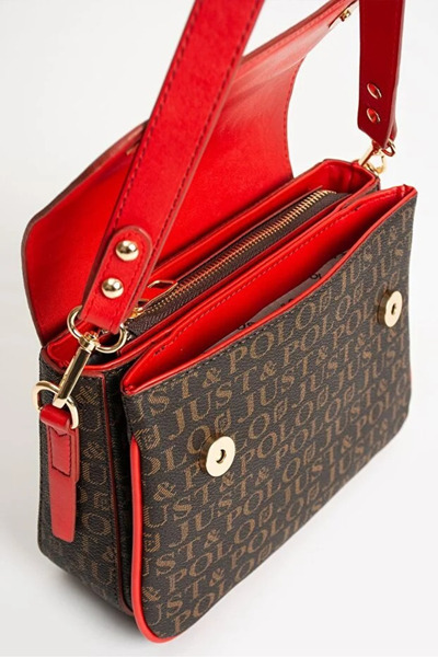 JP POLO Women's Printed Adjustable Strap Shopper Luxury Hand & Shoulder Bag Shoulder Bag