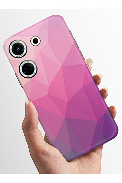 TECNO Camon 20 Kılıf Kamera Korumalı Baskılı Silikon Kapak - pattern1