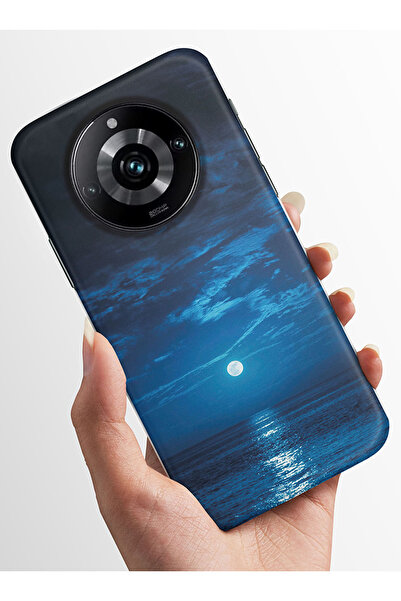 realme 11 Pro Plus Kılıf Kamera Korumalı Baskılı Silikon Kapak - dolunay