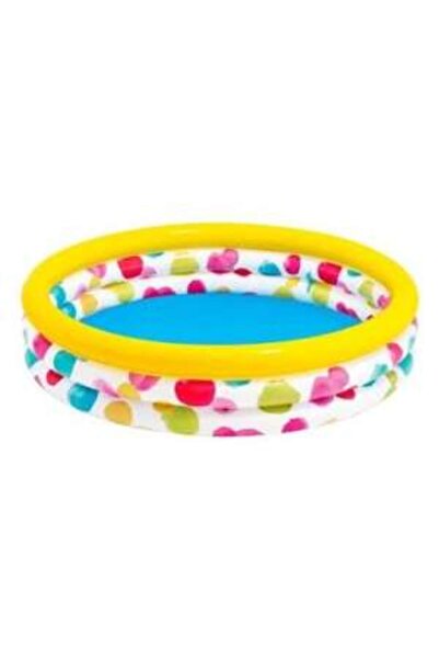 Intex Piscina gonflabila copii, Intex, Cool dots, multicolor, 581 litri, 168 x 38 cm