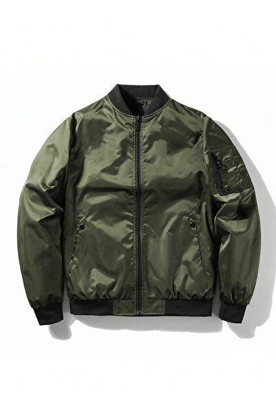 viperkombin Men's Bomber Jacket Loose Fit Windproof