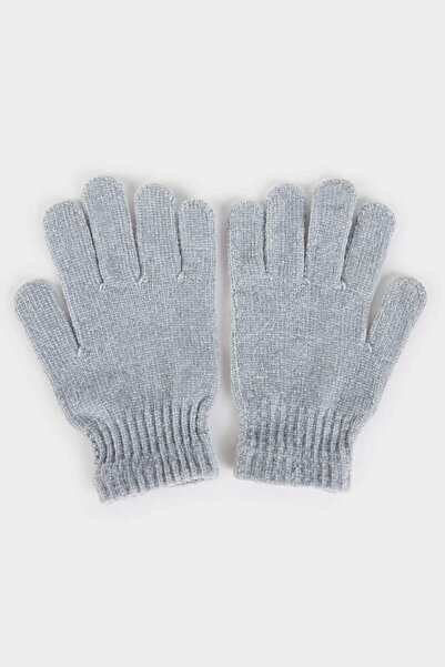 DeFacto Damen-Chenille-Handschuhe F3191AX25WN