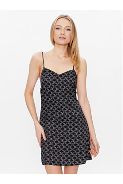 Karl Lagerfeld Γυναικείο Νυχτικό 225W2135 Μαύρο