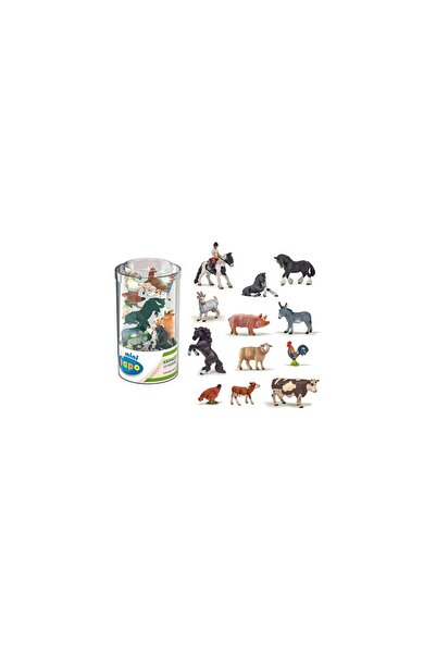 Mercaton PAPO FIGURINA SET 13 MINIFIGURINE ANIMALE FERMA