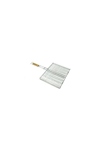 Perfect Home Mobile Grill with Locking, Wooden Handle, Rectangular, 3829 cm,
