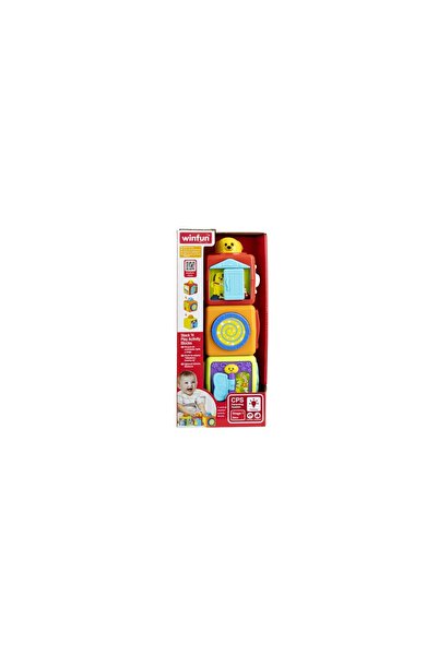 WINFUN SET 3 CUBURI CU ACTIVITATI