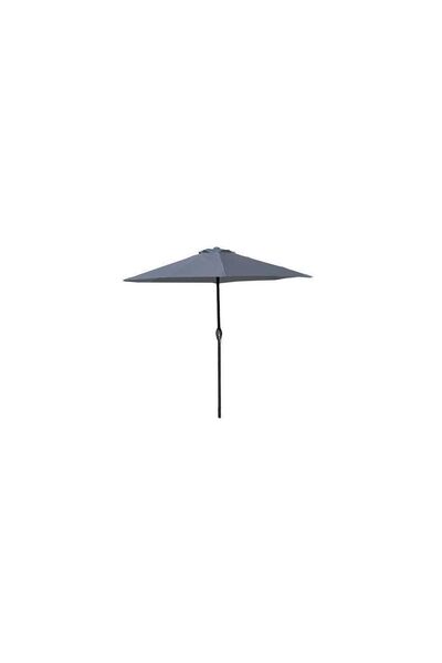 Strend Pro Beach umbrella, with crank, anthracite grey, 230 cm, Zoe