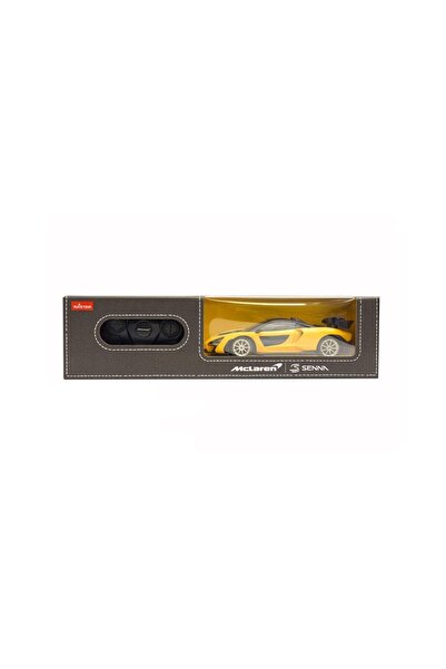 Rastar Remote-Controlled McLaren Senna Car Yellow Scale 1:24