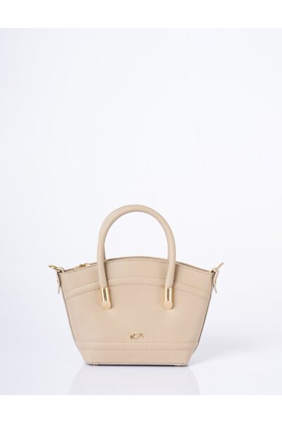 KYR Geantă tote din piele artificială cu detalii aurii Stone