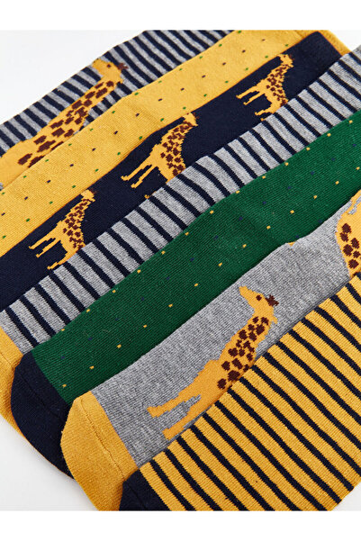 LC Waikiki Karişik Desenli Erkek Çocuk Soket Çorap 7'li