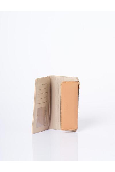 Kayra Magnet Closure Wallet Camel