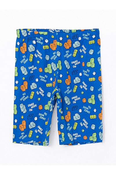 LC Waikiki Özmarka New Season Elastic Waist Printed Boys' Pajama Bottoms