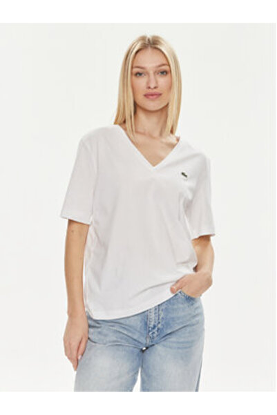 Lacoste Γυναικείο T-Shirt TF7300 Λευκό