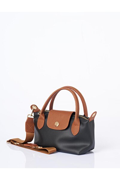 Kayra Small Size Fabric Bag Black