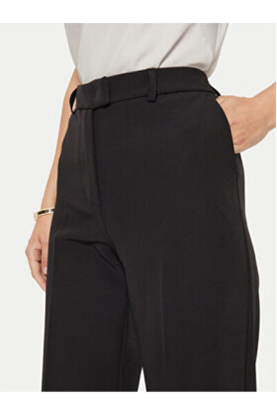 Kontatto kontaktatto Γυναικείο Παντελόνι από Υφασμάτινο MA2001C Μαύρο