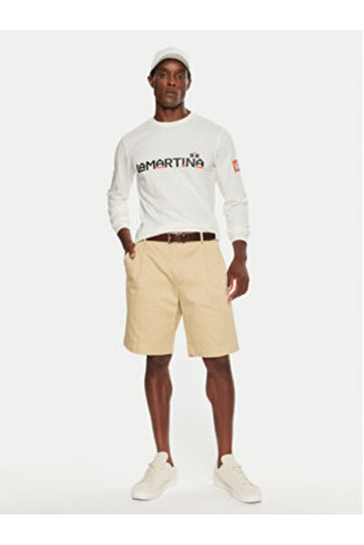 LA MARTINA Ανδρικό Μακρυμάνικο ZMR008 JS206 Λευκό