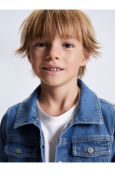 LC Waikiki Vizyon New Season Basic Τζιν Μπουφάν για Αγόρια