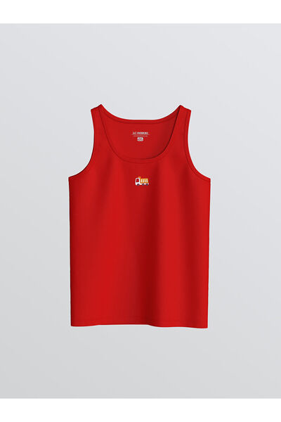 LC Waikiki New Season Crew Neck Printed Boys' Undershirt 2-Piece Set