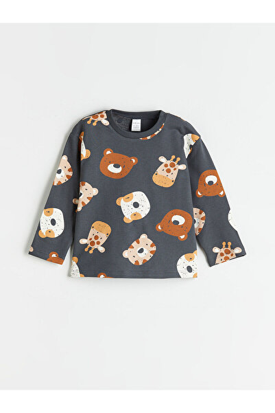 LC Waikiki Animal Printed Baby Boy Pajama Set