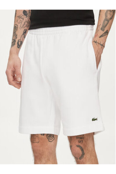 Lacoste Ανδρικό Αθλητικό Σορτς GH9627 Λευκό
