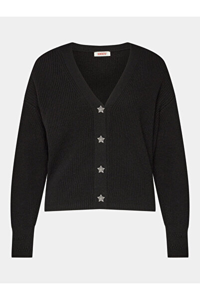 Kontatto kontaktatto Γυναικεία Ζακέτα 3M1216 Μαύρο