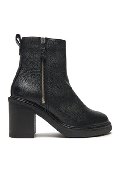 CLARKS Γυναικεία μποτάκια αστραγάλου μαύρα CLARKS-26178671 318 ΜΑΥΡΟ ΔΕΡΜΑ