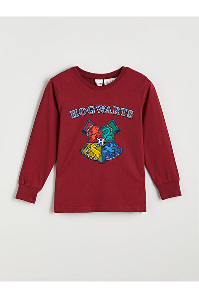 LC Waikiki Bisiklet Yaka Harry Potter Baskılı Erkek Çocuk Pijama