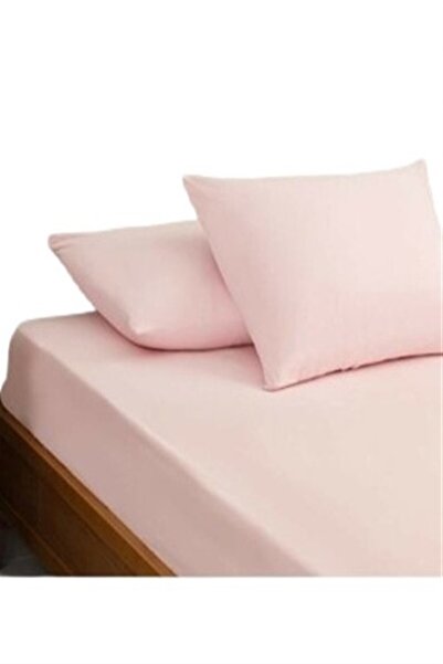 MORE HOME طقم ملاءات مطاطية فردية + غطاء وسادة بودرة