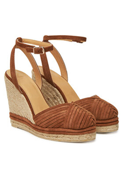 Castaner Γυναικείες εσπαντρίγιες καφέ CASTANER-025685-2003 ΔΕΡΜΑΤΙΝΕΣ