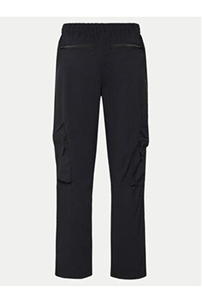 Rains Παντελόνι Unisex από ύφασμα 19300 Μαύρο