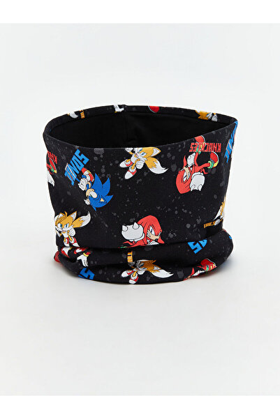 LC Waikiki Peak New Season Sonic Printed Boys' Neck Collar