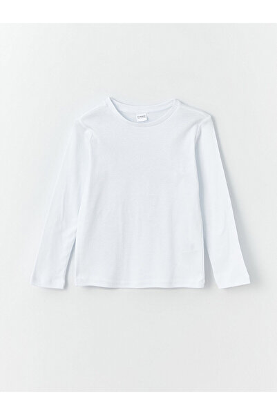 LC Waikiki Yeni Sezon Bisiklet Yaka Uzun Kollu Erkek Çocuk Fanila