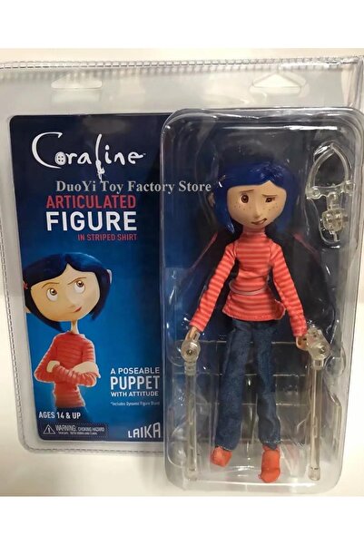 Choice5 Bandai with box E NECA Anime Coraline Doll Articulated Anime Figure R...