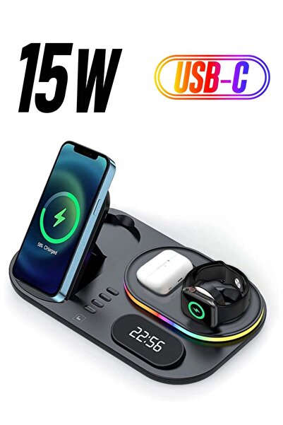 Hope محطة شحن لاسلكية سريعة قابلة للطي 5 في 1