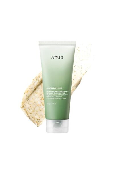 ANUA Anua Heart Leaf Deep Pore Cleansing Foaming Facial Cleanser, BHA Hyaluronic Acid, 150ml