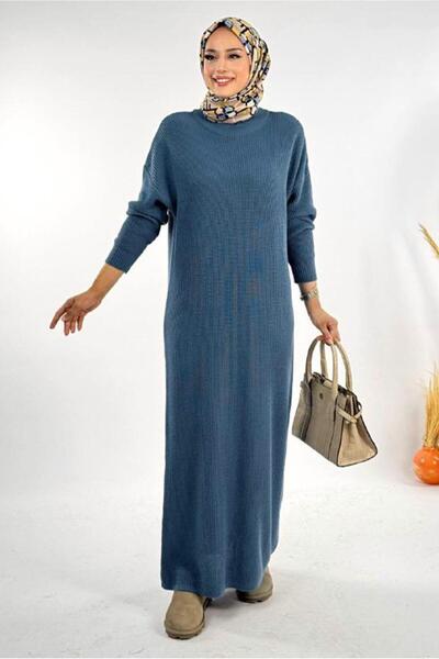 TRENDTESETTÜR ΓΥΝΑΙΚΕΙΟ ΦΟΡΕΜΑ ΤΡΙΚΟΤΟΥΡΙΚΟ ΣΚΟΥΡΟ ΜΠΛΕ (ΙΝΔΙΓΚΟ) T 00381