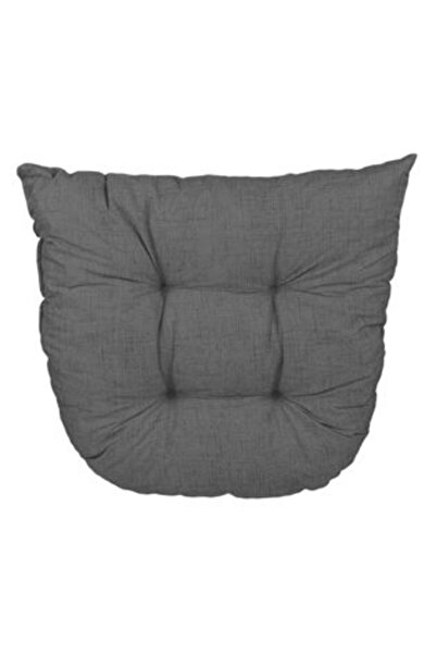 Silver Star Pernă de podea în formă de potcoavă gri 45 x 50 cm