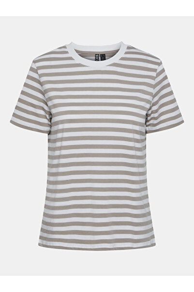 PIECES Γυναικείο T-Shirt 17146339 Μπεζ