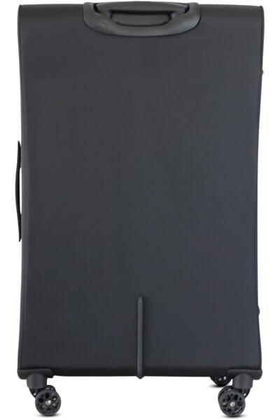 Tom Cruiser Legacy 28 Inch Soft Luggage Trolley Blue – Premium 600D PU Leather Travel Suitcase