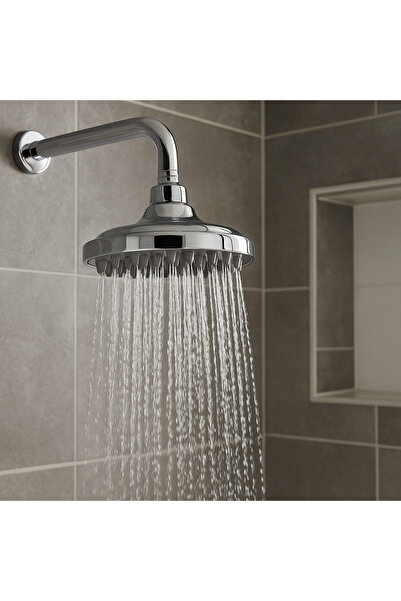 remer Rubinetterie Wellness 35315X round shower head, rain type, diameter 15 cm, anti-limescale