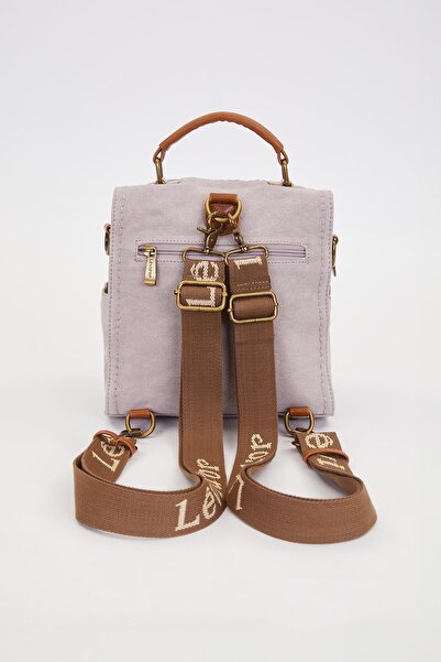 Levidor Gray Double Compartment Zippered Shoulder Bag