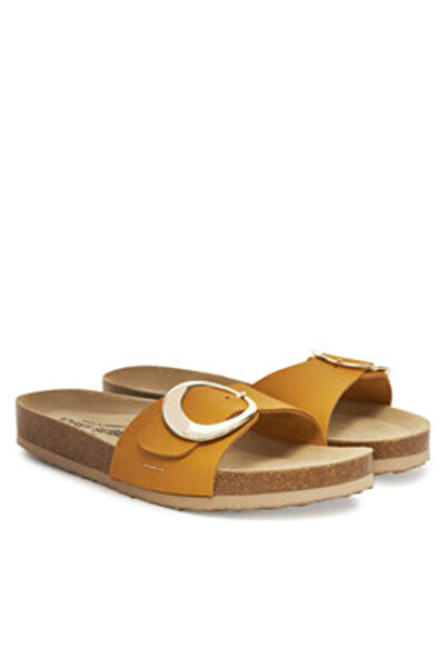 Josef Seibel Γυναικείες σαγιονάρες κίτρινες JOSEF SEIBEL-64314 857 MANGO