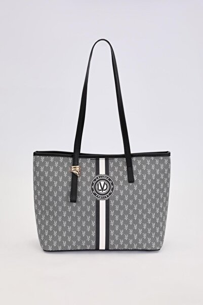 Levidor Чорна золота аксесуарна деталізована сумка через плече