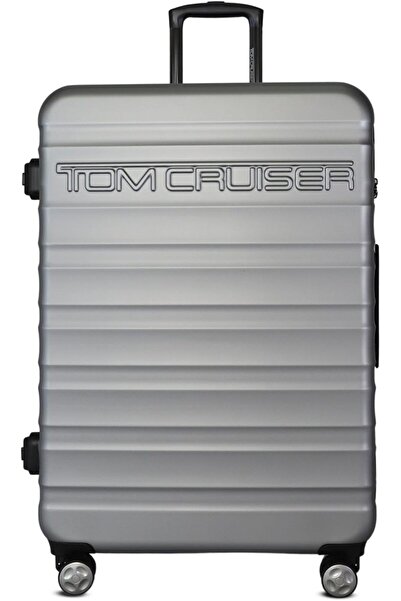 Tom Cruiser Premier Smart Scale 24 Inch Hard Trolley - Silver