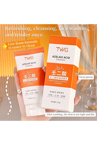 twg Azelaik Asit Yağ Kontrolü Yüz Temizleyici 120g