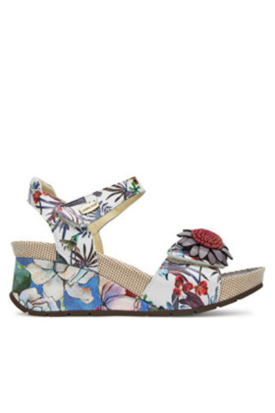 LAURA VITA Γυναικεία Σανδάλια πολύχρωμα LAURA VITA-BARRY 36 ΓΚΡΙ