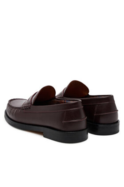 NAKED WOLFE Ανδρικά Μοκασίνια Κόκκινα NAKED WOLFE-RIVIERA OXBLOOD ΔΕΡΜΑΤΙΝΟ S...