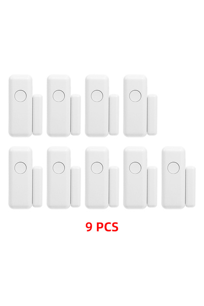 Choice3 9PCS HIVA Wireless Magnetic Door & Window Sensor EV1527 Coding Mode R...